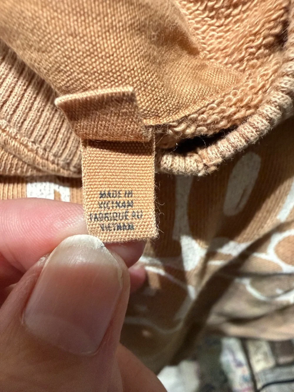 aerie Tan "Sunday Scaries" Pullover Sweatshirt - Picture 5 of 5